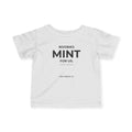 BOOBIES MINT FOR US. SORRY DADDIES. Infant Fine Jersey Tee