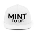 MINT TO BE Unisex Snapback Hat