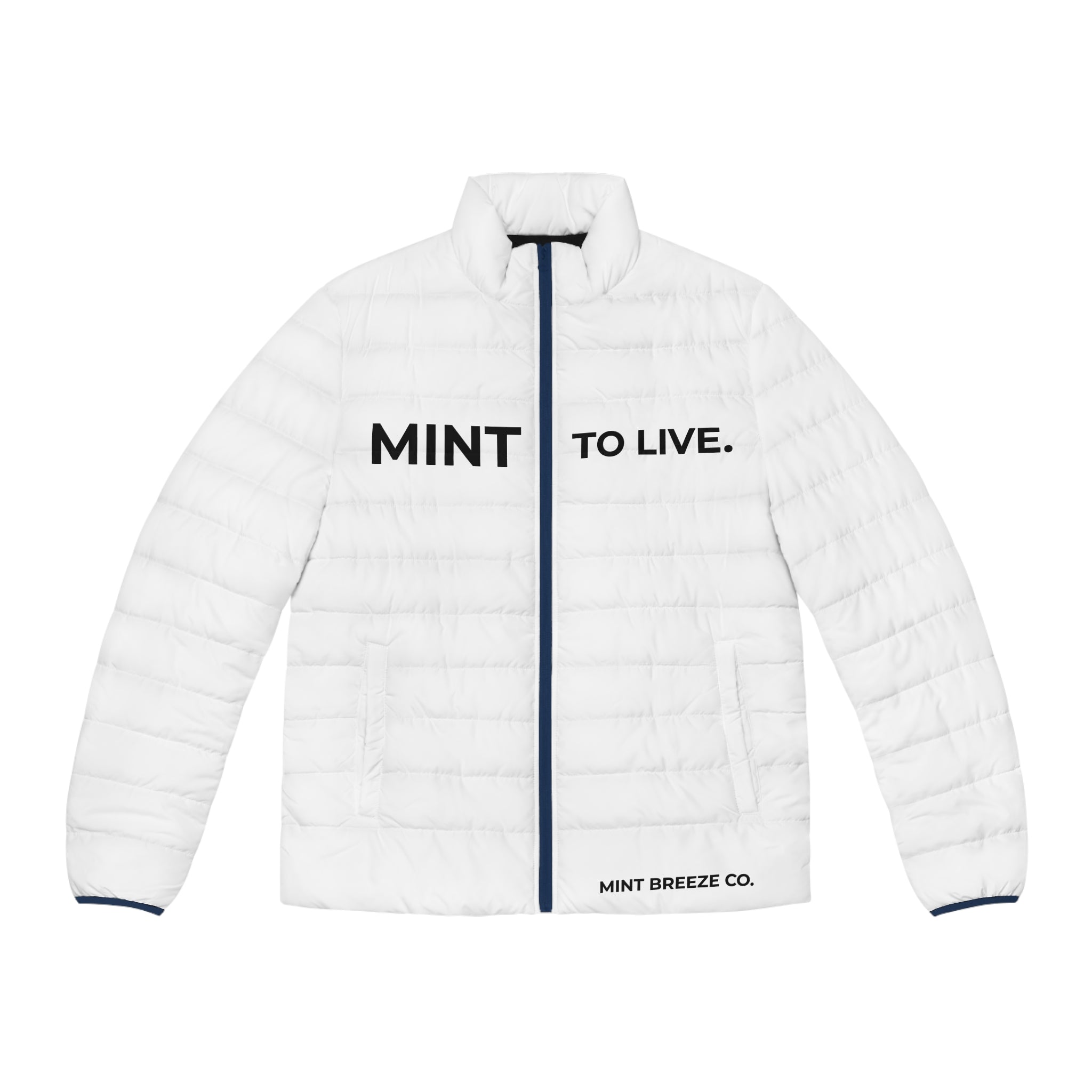 MINT TO LIVE UNISEX Puffer Jacket (AOP)
