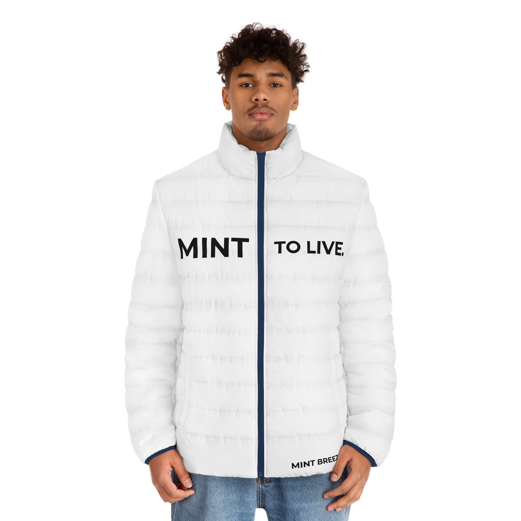 MINT TO LIVE UNISEX Puffer Jacket (AOP)